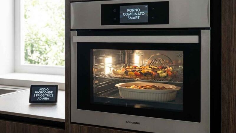 Un nuovo elettrodomestico multifunzione in una cucina moderna.